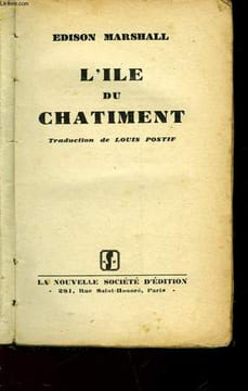 L'ILE DU CHATIMENT. MARSHALL EDISON