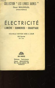 ELECTRICITE - LUMIERE - SONNERIES - CHAUFFAGE - N°1