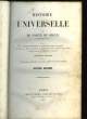 HISTOIRE UNIVERSELLE - TOME 1. LE COMTE DE SEGUR