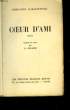 COEUR D'AMI. KAZAKIEVITCH EMMANUEL