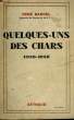 QUELQUES-UNS DE CHARS 1939 - 1940. BARDEL RENE