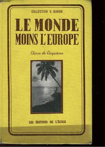 GEOGRAPHIE - CLASSE DE CINQUIEME