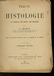 PRECIS D'HISTOLOGIE - LA CELLULE, LES TISSUS, LES ORGANES