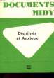 DOCUMENTS MIDY - DEPRIMES ET ANXIEUX. COLLECTIF