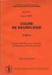 D. C. E. M. III - COURS DE NEUROLOGIE - TOME II. COLLECTIF