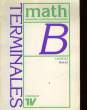 MATHEMATIQUES - TERMINALES B ET A1. THUIZAT A. - GIRAULT G. - LEMAIRE P.
