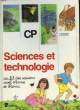 SCIENCES ET TECHNOLOGIE CP. BORNANCIN BERNADETTE - DE COSTER LUCIENNE