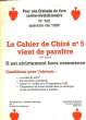 POUR UNE CROISADE DU LIVRE CONTRE-REVOLUTIONNAIRE - N°162 - LES CAHIERS DE CHIRE N°5. COLLECTIF