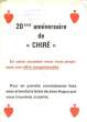 20&deg; ANNIVERSAIRE DE CHIRE. COLLECTIF