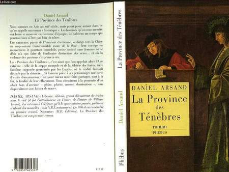 LA PROVINCE DES TENEBRES. ARSAND DANIEL