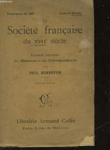 LA SOCIETE FRANCAISE DU XVII° SIECLE