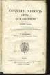 OPERA QUAE SUPERSUNT. NEPOTIS CORNELII