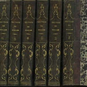 OEUVRES DRAMATIQUES DE SCHILLER - 6 TOMES