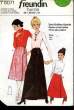BURDA FREUDIN- N°75071. NON PRECISE