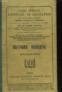 PRICES DE L'HISTOIRE MODERNE - DEPUIS LA PRISE DE CONSTANTINOPLE JUSQU'A L'ABDICATION DE NAPOLEON 1453-1814