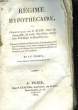 REGIME HYPOTHECAIRE OU COMMENTAIRE SUR LE 18°, TITRE DU LIVRE 3°, DU CODE NAPOLEON, RELATIF AUX PRIVILEGES ET HYPOTHEQUES. PERIL J. C.