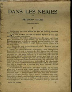 DANS LES NEIGES - HARMEY
