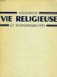 EXIGENCES VIE RELIGIEUSE ET RESPONSABILITES - N° 36. COLLECTIF