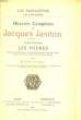 OEUVRES COMPLETES DE JACQUES JASMIN - TOME PREMIER - LES POEMES. JASMIN JACQUES