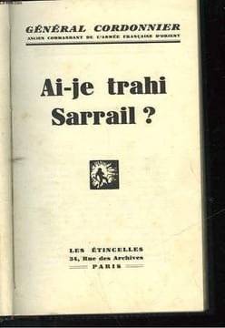 AI-JE TRAHI SARRAIL?. NON PRECISE