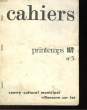 CAHIERS - PRINTEMPS 1972 - N°5. COLLECTIF