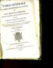 TABLE GENERALE PAR ORDRE ALPHABETIQUE DE MATIERES, DES LOIS, SENATUS-CONSULTES, DECRETS, ARRETES, AVIS DU CONSEIL D'ETAT - TOME PREMIER A = COL. ...