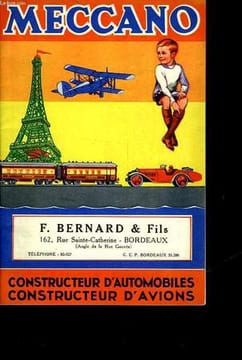 MECCANO - CONSTRUCTEUR D'AUTOMOBILES CONSTRUCTEURS 'AVIONS. COLLECTIF