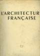 L'ARCHITECTURE FRANCAISE - N°62. COLLECTIF