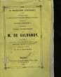 NOTICE BIOGRAPHIQUE SUR M. DE SALVANDY. PASCALLET M. E.