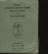 ELIAS' POCKET DICTIONARY - ENGLISH - ARABIE. COLLECTIF
