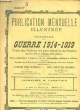 PUBLICATION MENSUELLE ILLUSTREE - PANORAMA DE LA GUERRE 1914-1919 - N°5. COLLECTIF