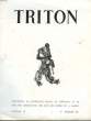 TRITON - FASCICULE N°18. COLLECTIF