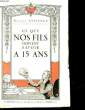 CE QUE NOS FILS DOITVENT SAVOIR A 15 ANS. SAPIENCE DOCTEUR