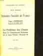 SOMMAIRE DES LECONS DE LA 31° SESSION DES SEMAINES SOCIALES DE FRANCE. COLLECTIF