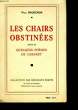 LES CHAIRS OBSTINEES - SUIVIES DE - QUELQUES POEMES DE CABARET. BAUDENON PAUL