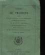 NOUVEAU COURS DE VERSIONS COMPOSE DE TRAITS D'HISTOIRE FABLES, MORCEAUX DE MORALE, ET D'EXTRAITS DE L'HISTOIRE DE FRANCE. COLLECTIF