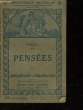 PENSEES - TOME SECOND. PASCAL