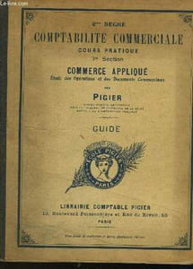 COMPTABILITE COMMERCIALE - 1° SECTION COMMERCE APPLIQUEE ETUDE DES OPERATIONS ET DES DOCUMENTS COMMERCIAUX