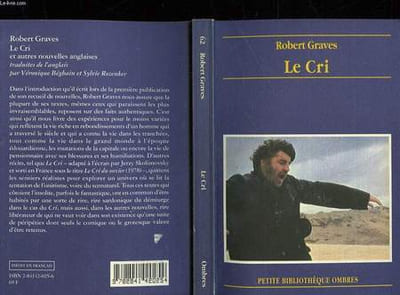 LE CRI ET AUTRES NOUVELLES ANGLAISES