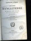 CONTINUATION DE L'HISTOIRE D'ANGLETERRE - TOME 5 - 1688 - 1838. LINGARD JOHN