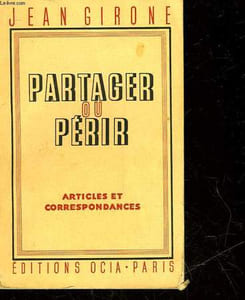 PARTAGER OU PERIR