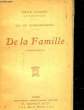LES DIX COMMANDEMENTS - DELA FAMILLE. FAGUET EMILE
