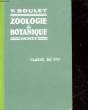 ZOOLOGIE ET BOTANIQUE - CLASSE DE 5°. BOULET V. & OBRE A.