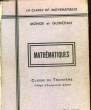 MATHEMATIQUES - CLASSE DE 3°. MONGE M. - GUINCHAND M.