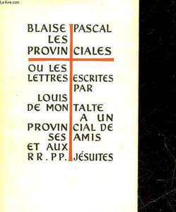 LES PROVINCIALES OU LES LETTRES ESCRITES