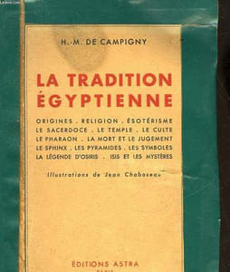 LA TRADITION EGYTIENNE