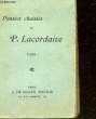 PENSEES CHOISIES DE R. P. LACORDAIRE DE L'ORDRE DES FRERES PECHEURS EXTRAITS DE SES OEUVRES - TOME 1. LACORDAIRE R. P. H. D.