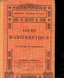 BREVET ELEMENTAIRE - COURS D'ARITHMETIQUE. COLLECTIF