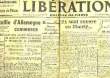 1 LOT DE 5 NUMEROS DE - LIBERATION - EDITION DE PARIS. COLLECTIF