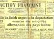 L'ACTION FRANCAISE - ORGANE DU NATIONALISME INTEGRAL - EDITIONS DE 5 HEURES - 32° ANNEE - N°283. COLLECTIF